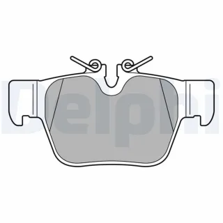 Delphi Bremsbel?ge hinten BMW 1er 2er X2 Mini Mini
