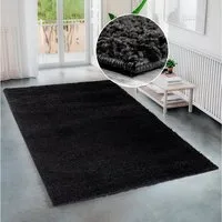 Bruno Banani Hochflor-Teppich Shaggy Soft, rechteckig, Höhe: 30 mm, gewebt, Uni Farben, besonders weich und kuschelig, Kundenliebling