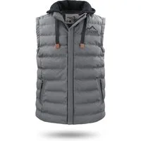 normani Steppweste Herren Winter-Steppweste Nanaimo Wattierte Winterweste - winddichter Bodywarmer Weste mit Kapuze