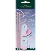 Faber-Castell Spiel Faber-Castell Schreibset Flow Edition Blushing Sky, 4-tlg.