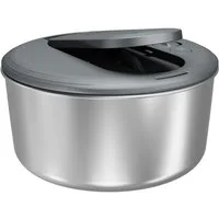 zyliss Salatschleuder Swift Dry Edelstahl, trocknet Salat in wenigen Sekunden, Größe S