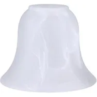 Home4Living Lampenschirm Alabasterglas Lampenglas weiß Ø 135mm Ersatzglas Leuchtenglas, Dekorativ