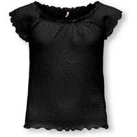 KIDS ONLY Carmenshirt KOGJOJO LIFE SS TOP JRS mit gewellten Kanten