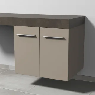 Sanipa Anbau-/Solitärschrank 2morrow (G2392) 510x600x520 Sandgrau-Matt, G239267 G239267