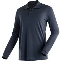 Maier Sports Langarm-Poloshirt Ulrich L/S Herren Polo langarm, leichtes Funktionsshirt, Langarmshirt, Reg. Fit