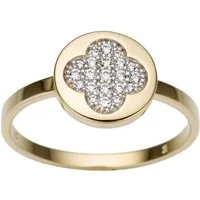 Firetti Goldring Schmuck Geschenk Gold 333 Damenring Goldring, mit Zirkonia (synth)