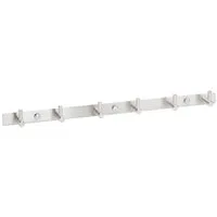 SO-TECH® Garderobenhaken CORA, echt Edelstahl, Hakenleiste für Wandmontage, 6 Haken, Länge 456 mm