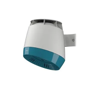 KWC Aquarotter Haartrockner, F5, Kunststoff, IR, 280x331x307 mm, Hgrau/Prlenzian, 230 VAC, 203005232 2030052324