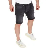 Yazubi Jeansshorts Henry lässige Sweatshorts mit Stretchanteil