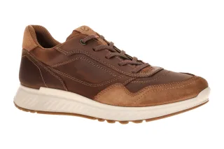 Ecco EXOSTRIDE WALKING 83545451055 braun - sportliche Halbschuhe f?r Herren