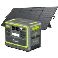 Fossibot Stromerzeuger F2400+ SP420 Solar Panel, Solargenerator mit 420W Solar Panel, Tragbare Powerstation