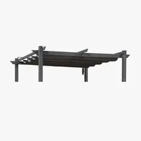PURPLE LEAF Pavillon-Ersatzdach Ersatzdach für Pergola – UV-beständig, robustes Gewebe, nur Dachbezug, 300 x 300 cm