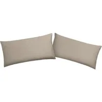 OTTO home Kissenbezug Desner 100% Microfaser, extra weich, allergikerfreundlich, (2 Stück), uni Kissenhülle, Premium Qualität, schnell trocknend, pflegeleicht