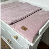 LittleANTunique Wickelauflage WICKELTISCHAUFLAGE CORD ROSA