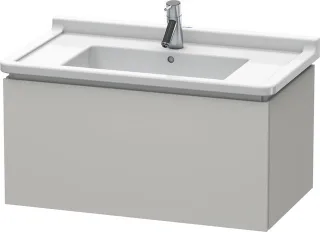 Duravit L-Cube Waschtischunterbau wandhängend Betongrau Matt 820x469x408 mm - LC616500707 LC616500707
