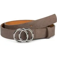 styleBREAKER Synthetikgürtel Gürtel mit Ringschnalle (1-St)