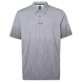 Oakley Kurzarm Halshälfte Herren Stahlgrau Golf Uniform Polo -Hemd 434408 29b