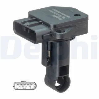 Delphi Luftmassenmesser Toyota Auris Corolla Hiace Land Yaris