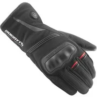 Bogotto Motorradhandschuhe Celsius Heat beheizbare Motorrad Handschuhe beheizbar,lange Stulpe,gefüttert,Touchscreenbedienung möglich,was