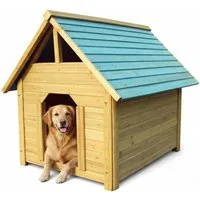 Mucola Hundehütte 95CM Hundehütte wetter Hundekäfig Haustierhütte Hundehöhle, Wetterfest