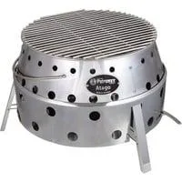 Holzkohlegrill Atago edelstahl, Ø 42cm