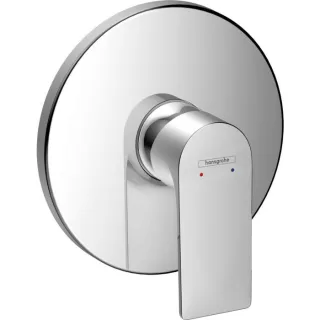 hansgrohe Rebris E Fertigmontageset 72668000 Unterputz Brausearmatur, 1 Verbraucher, chrom