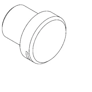 KWC Aquarotter Urinalspülkopf, DN15, Edelstahl, Gewindestutzen 20 mm, 2030071742 2030071742