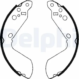 Delphi Bremsbacken hinten Suzuki Grand Vitara 1,6