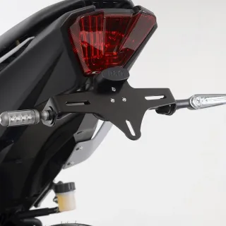 R&amp;G Kennzeichenhalter Heckumbau Yamaha MT-07 Bj. 2021-2024 RM33 / RM34 / RM46 +LED eintragungsfrei