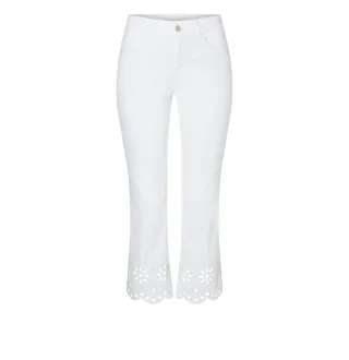 MAC - MAC JEANS - KICK, Super soft summer denim weiß - Gr. - 36