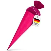 itenga Schultüte itenga Bastelschultüte 70cm rund PINK
