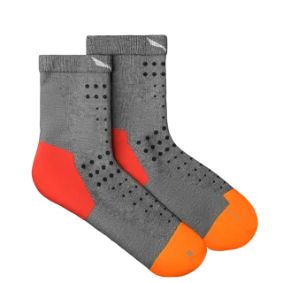 SALEWA - PEDROC MERINO KURZE SOCKEN HERREN - Grau (Gr.42-44)