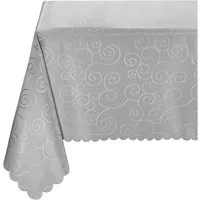 Beautex Tischdecke Damast Ornamente bügelfrei fleckenabweisend pflegeleichte Tischwäsche (1-tlg), Lotuseffekt, Formstabil, Strapazierfähig, Eleganter Glanz, Knitterarm