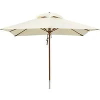 anndora-sonnenschirm Sonnenschirm 3x3 Meter Marktschirm quadratisch, LxB: 300,00x300,00 cm, wasserabweisende Beschichtung