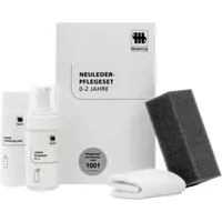 Musterring 1001 Neuleder Lederpflegeset, für neue Ledermöbel 0–2 Jahre mit Reiniger & Versiegelung, 4-tlg