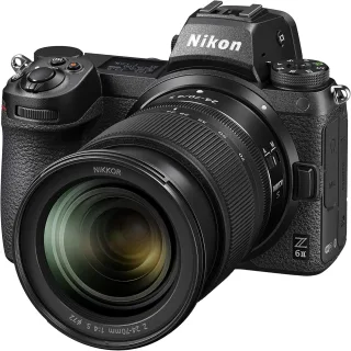 Nikon Z 6II [24.5MP Live View 32"] schwarz inkl. Z 24-70mm 1:40 S Objektiv