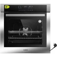 KB Elements Einbaubackofen 15 x Funktionen, Airfryer Funktion, Full Touch Display, AQUA CLEAN, mit 2-fach-Teleskopauszug, Air Fry, AQUA CLEAN,Full Touch,EEK A+