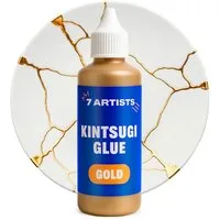 7 Artists Bastelkleber 7 Artists Kintsugi Kleber - Gold Keramik Porzellan Reparatur Deko, 80 ml