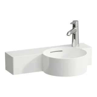 Laufen Val Handwaschbecken 81528.4, ohne Hahnloch ohne Überlauf H8152847571121