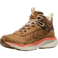 Keen LEIKI LEATHER MID WP Outdoorschuh Wanderschuh aus wasserdichtem Premium Leder, atmungsaktiv