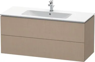 Duravit L-Cube Waschtischunterbau wandhängend Leinen Matt 1220x481x550 mm - LC624307575 LC624307575