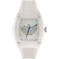 adidas Originals Quarzuhr CITY TECH FIVE AOFH255112I, Armbanduhr, Herrenuhr, Damenuhr, Resinarmband, Leuchtzeiger