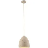 SCHÖNER WOHNEN-Kollektion LED Pendelleuchte TRAVENTA, ohne Leuchtmittel, SCHÖNER WOHNEN Kollektion, Travertinoptik, Downlight