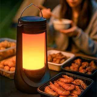 IPRee Solar Camp Light Charging Decoration Atmosphere Light LED Desk Lamp Outdoor Camping Bar Light Table Light Lantern