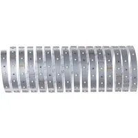 Paulmann LED-Streifen MaxLED 250 Stripe 5m Daylight IP20 6500K 19W 230/24V Silber, 1-flammig