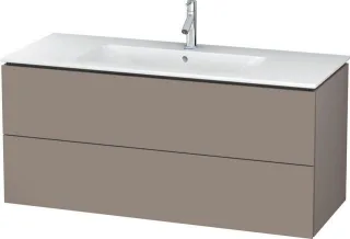 Duravit L-Cube Waschtischunterbau wandhängend Basalt Matt 1220x481x550 mm - LC624304343 LC624304343