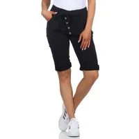 CLEO STYLE Bermudas Damen Bermuda 20828 34-38 Schwarz