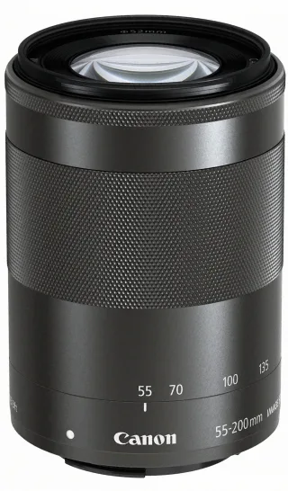 Canon EF-M 55-200mm 1:45-63 IS STM [für Canon EF-M] schwarz