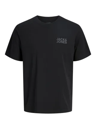 JACK&JONES - JJECORP LOGO TEE SS O-NECK NOOS Black - Gr. - XS