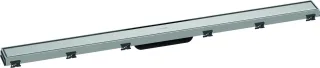 Hansgrohe RainDrain Match Duschrinne 1000 mm mit höhenverstellbaren Rahmen BST, 56041800 56041800